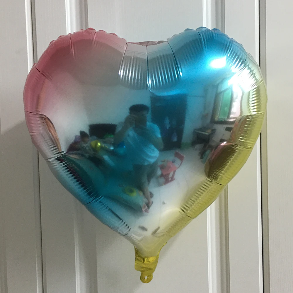 Воздушные шары из алюминиевой фольги надувные баллоны 18 дюймов с гелием