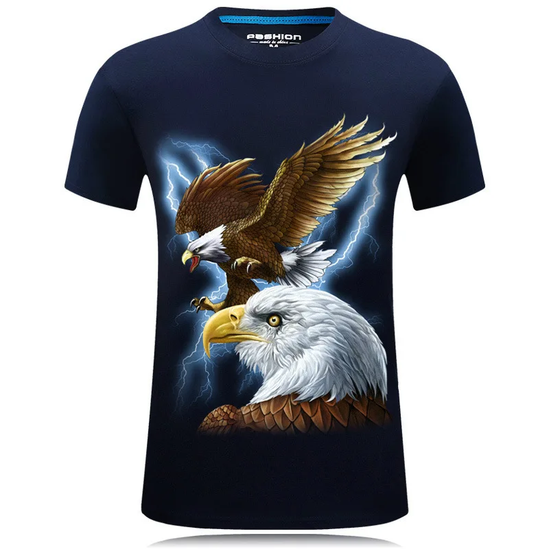 

6938 Men's T-Shirts Summer Short Sleeve t shirt men Simple creative design line cross Print cotton Brand shirts Men Top Tees