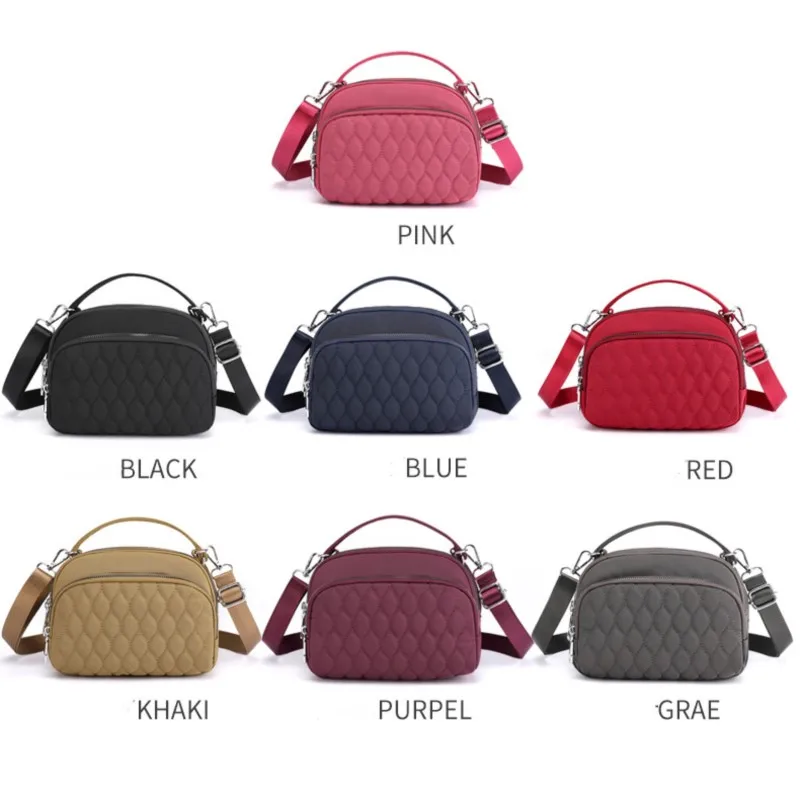 Women Luxury Designer Shoulder Bag 2022 New Trendy Fashion Ladies Nylon Crossbody Bag For Women Handbag Tote