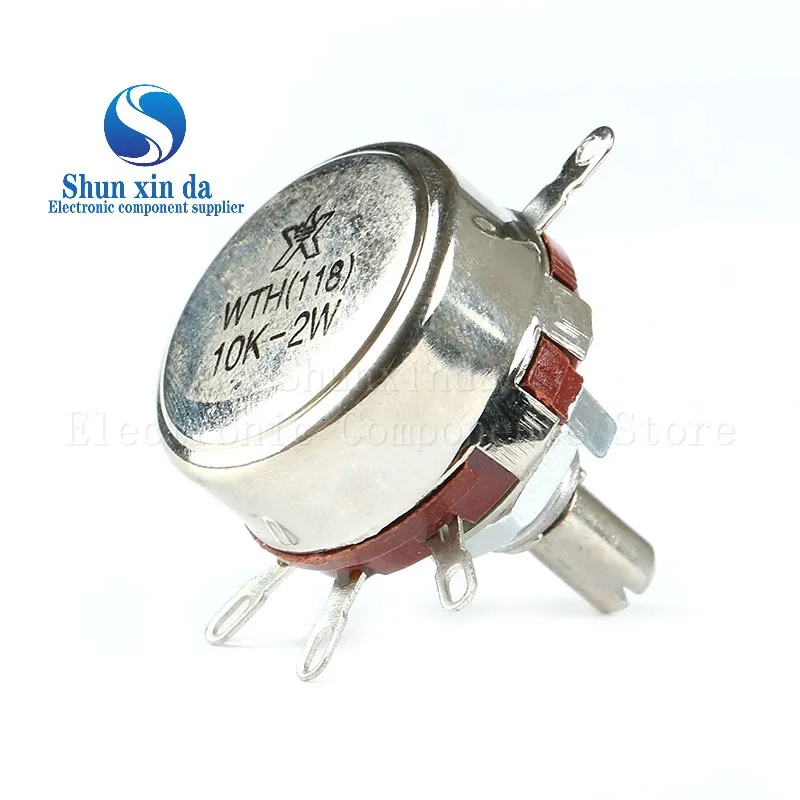 2 шт. потенциометр WTH118 DIY Kit WTH118-1A 470R 1K K 3 4 7 5 1 10K 22K 33K 47K 6 8 100K 220K 470K 2W 1A
