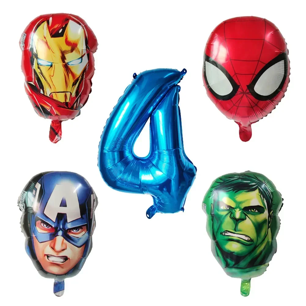 

Фольгированные шары Человек-Паук Marvel 5 шт.