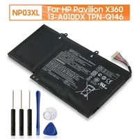 original replacement laptop battery np03xl for hp pavilion x360 13 a010dx hstnn lb6l t13 a010dx 15 u010dx 13 a110dx tpn q147