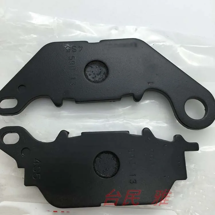 Комплект передних и задних дисковых тормозных колодок для мотоцикла Yamaha YBR250 YBR YS