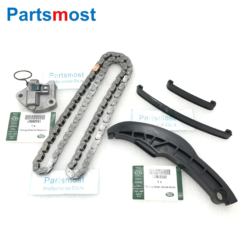 

Комплект натяжителя и направляющих цепи диаметром 3,2 л для VOLVO S60 S80 XC70 XC90 30759065 30759064 FREELANDER 2 LR002551 LR002552