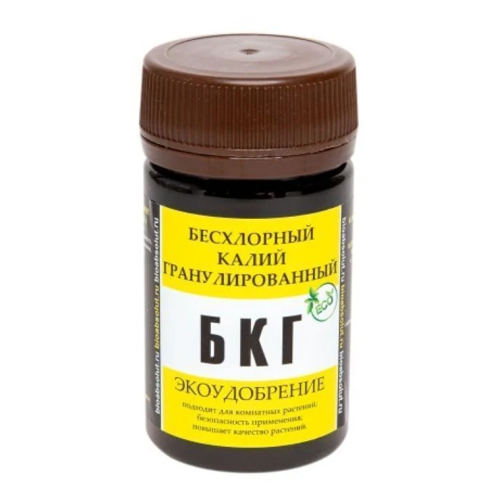 Экоудобрение бесхлорный калий для комнатных и садовых культур БИОАБСОЛЮТ 50 мл |