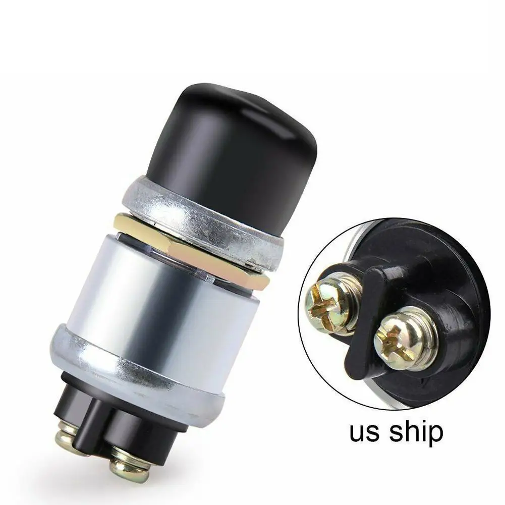 

Сверхмощная кнопка запуска двигателя, сверхмощный мгновенный пусковой переключатель 12 В постоянного тока, погодозащищенный кнопочный пус...