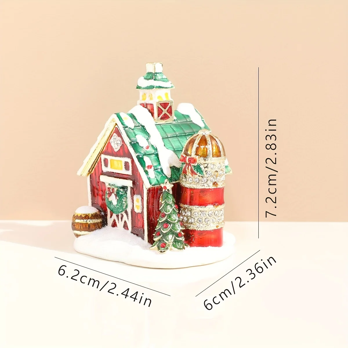 

Рождественский дом для колец GENAUIRSUN