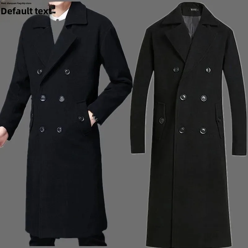 Мужская осенне-зимняя новая хлопковая теплая куртка с длинным рукавом свободный