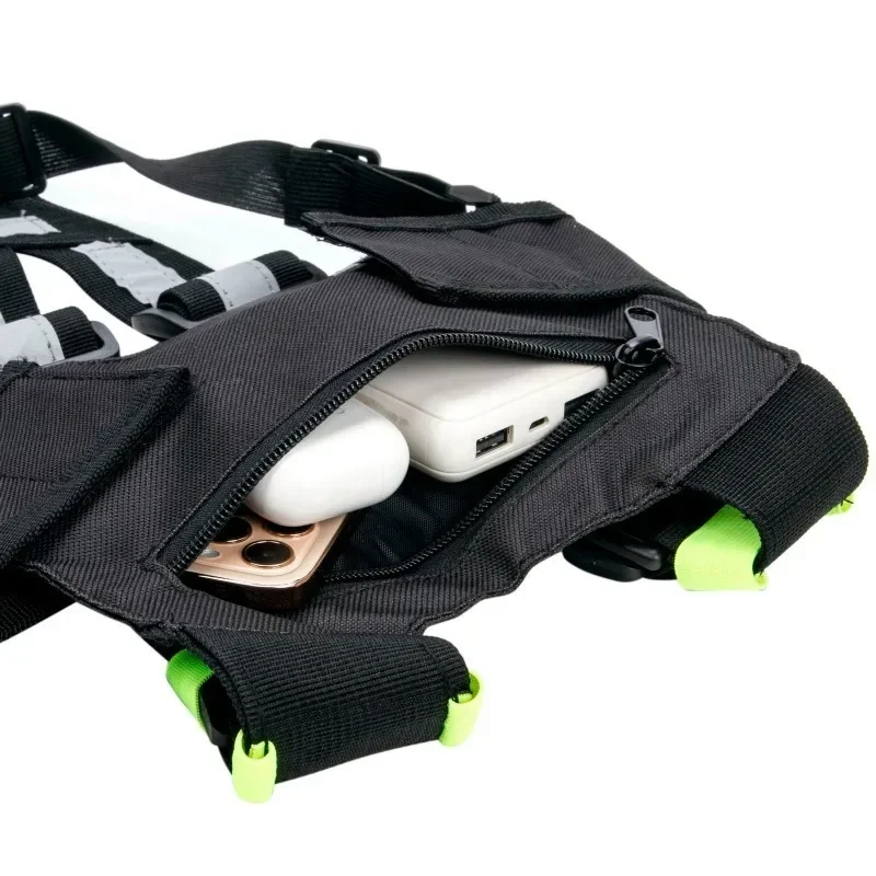PXSW Двусторонняя светоотражающая сумка-держатель для рации