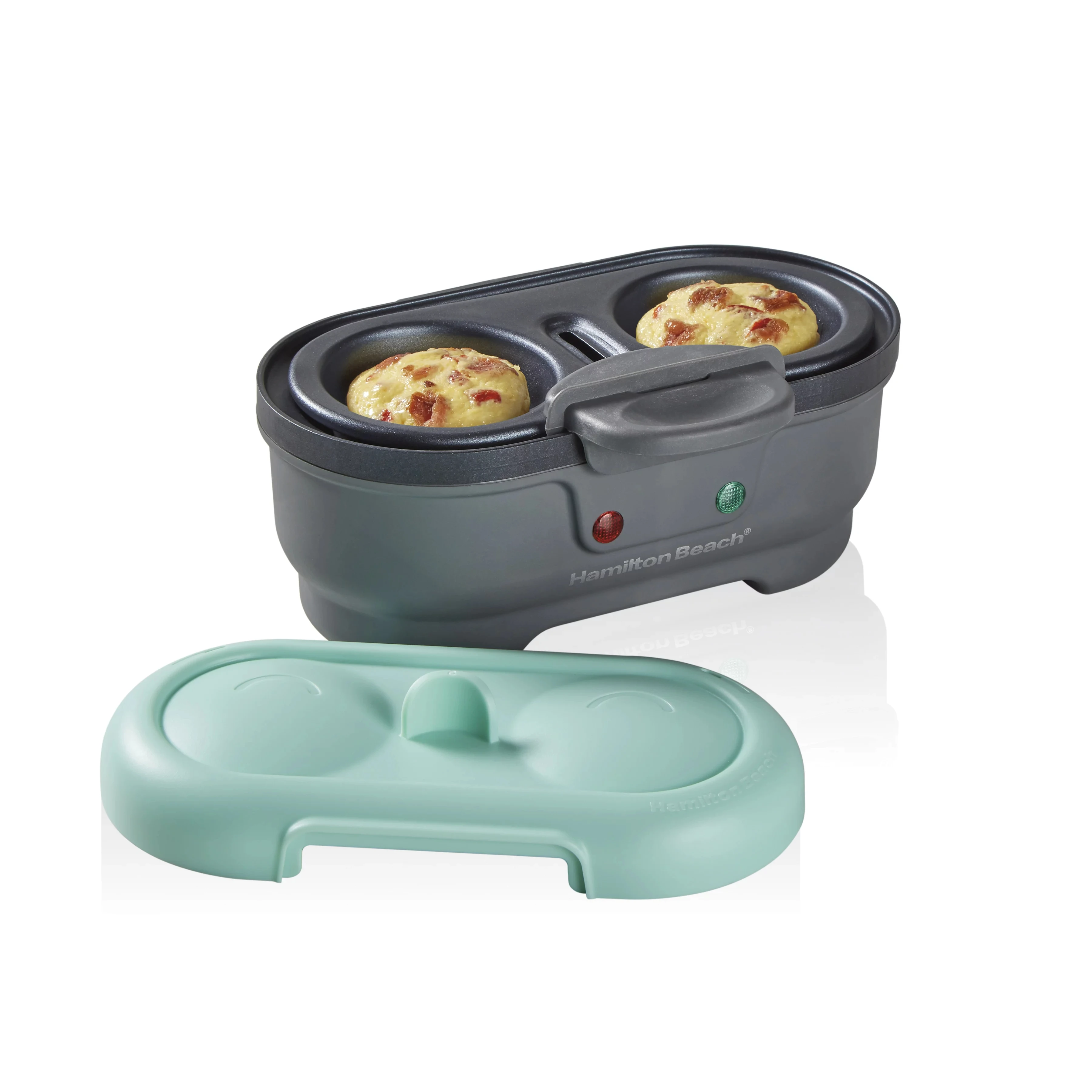 

Bites Maker & Egg Cooker, 2 Egg Capacity, Mint, 25506