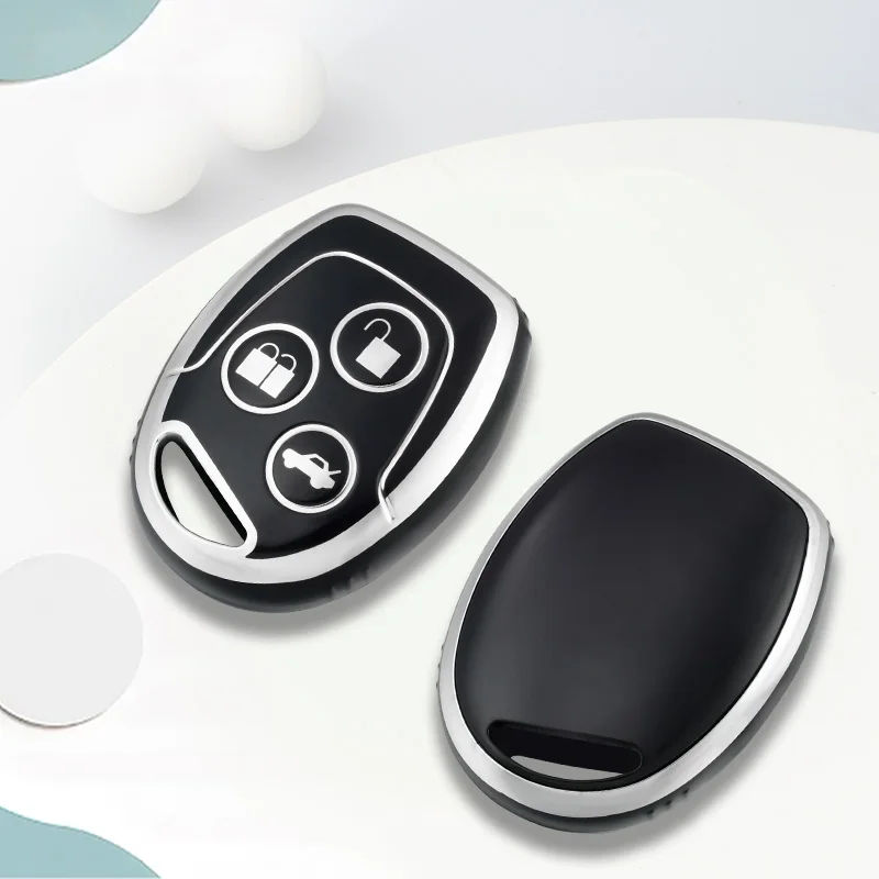 

Чехол для ключа из ТПУ с 3 кнопками для Ford Focus, Fiesta, Fusion C-Max, Mondeo, Galaxy C-Max, S-Max, защитный чехол