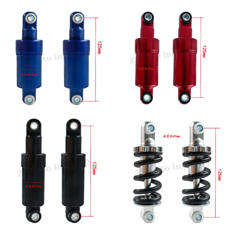 Package mail hydraulic shock absorber front and rear wheels universal hole distance 125mm electric scooter shockproof accessori