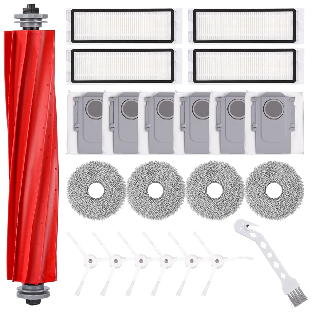 Для Roborock Q Revo PRO/Q S/Q MaxV Детали робота-пылесоса Основная боковая щетка Hepa-фильтр