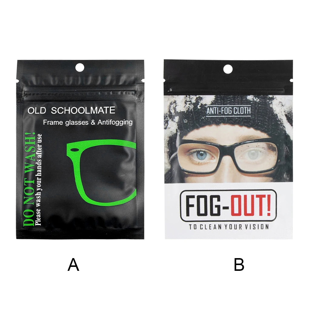 

5Pcs Reusable Anti-Fog Wipes Glasses Pre-moistened Antifog Lens Cloth Defogger Eyeglass Wipe Prevent Fogging for Glasses