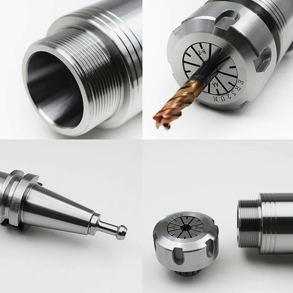 Патронный патрон, цанговый патрон, патрон, держатель, легированная сталь 20crmnti ER11/16/20A ER25/32/40um, обрабатывающие центры и фрезерные станки