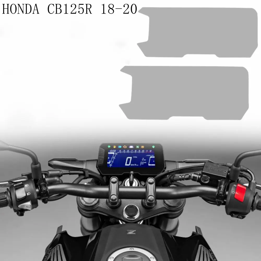 

Для Honda CB125 CB125R CB150 CB250R CB300R CB 125 R 18 19 2020 2 комплекта мотоциклетная кластер Защита от царапин пленка защита для экрана