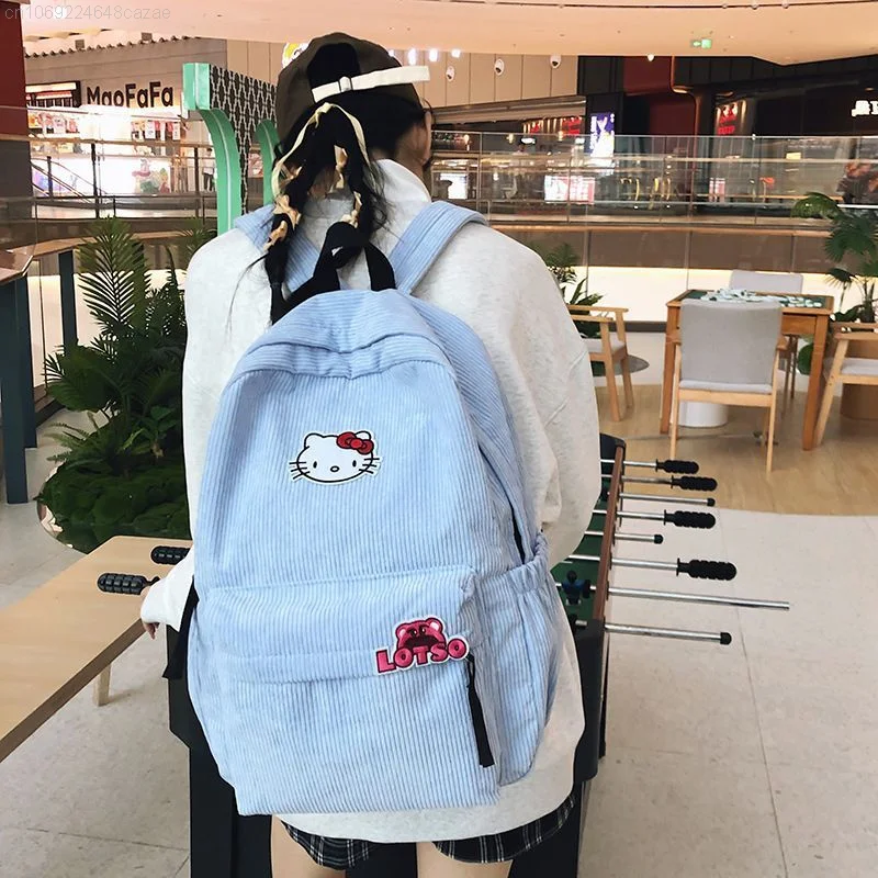 Вельветовый рюкзак Sanrio с принтом в ассортименте