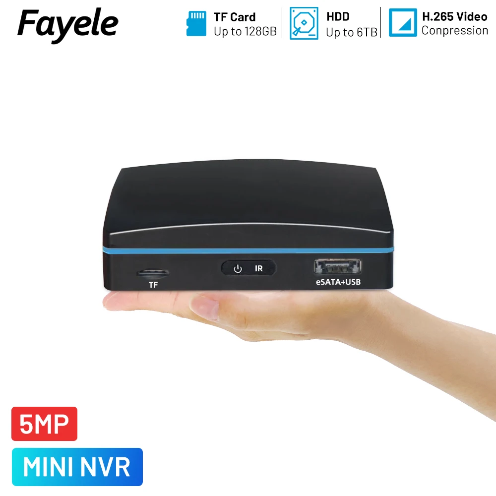 

Fayele NVR-2608MN-F 4CH 5MP видеорегистратор