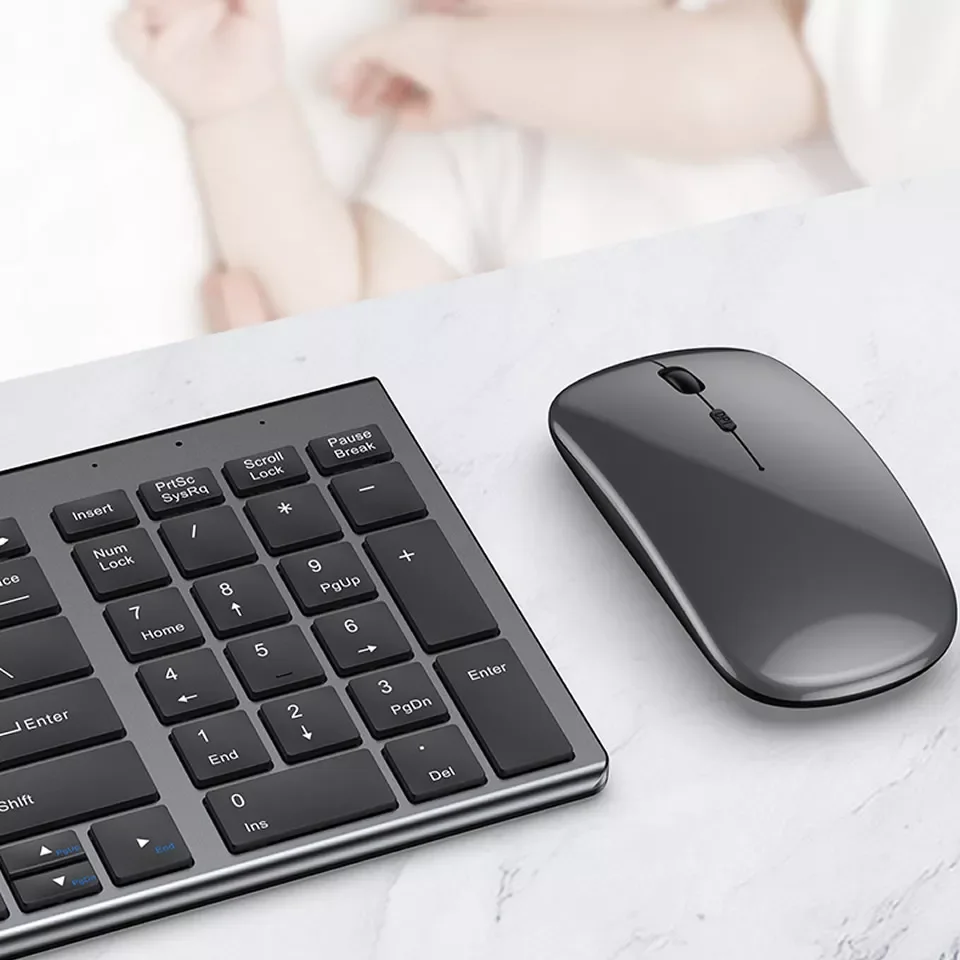 

5,0 2,4G Беспроводная клавиатура и мышь комбинированный мини мультимедийный Набор клавиатуры и мыши для ноутбука ПК ТВ iPad Macbook Android