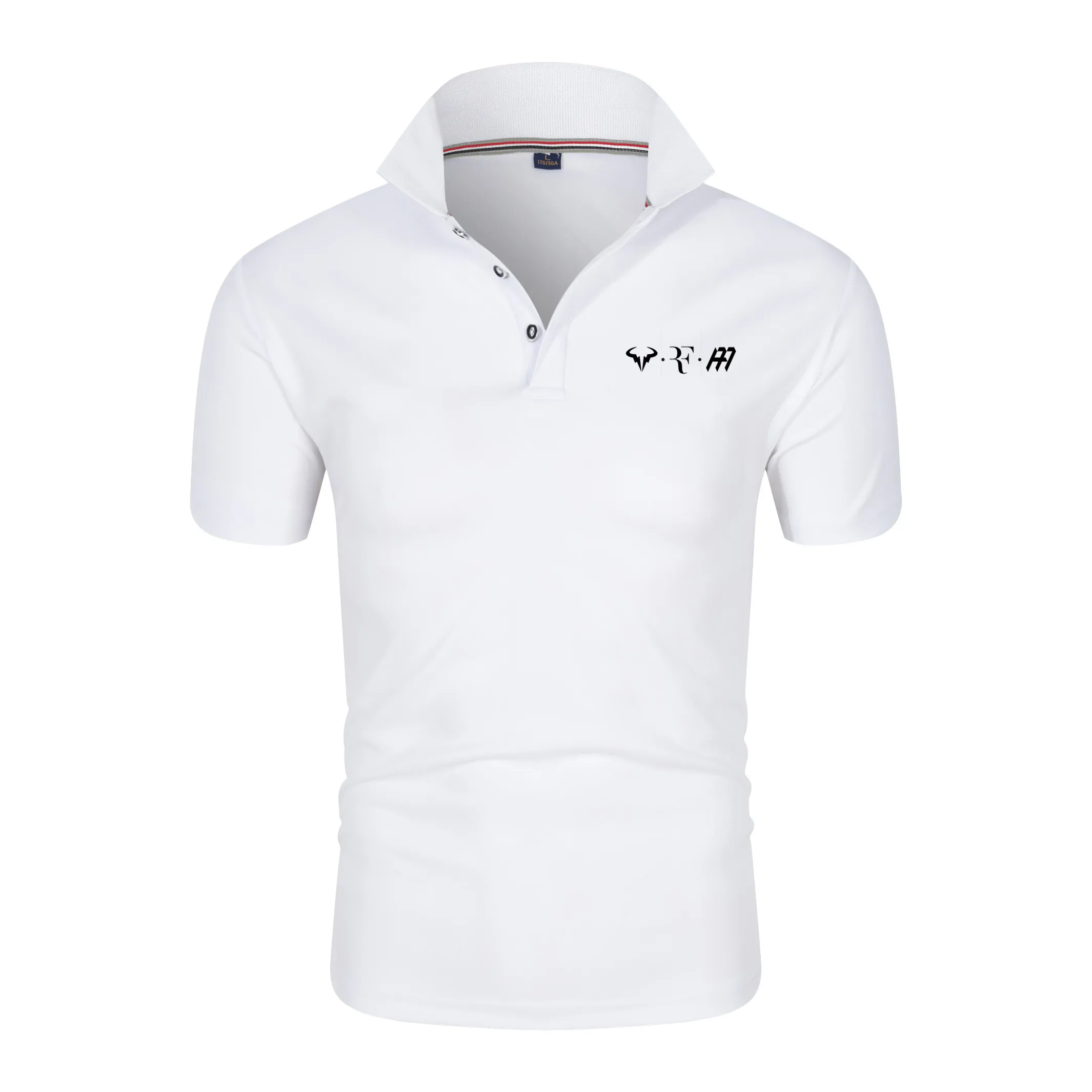 

Мужская брендовая рубашка-поло с коротким рукавом, Рафаэль Надаль. Роджер Федерер. Энди Мюррей 2022