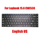 Сменная Клавиатура для ноутбука Chuwi 15,6 CWI530 для Lapbook 15,6 CWI530, английская, английская, черная, без рамки, Новинка