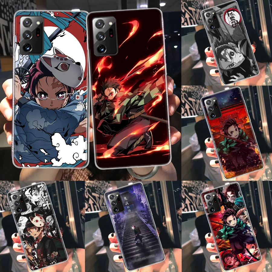 

Anime Demon Slayer Tanjiro Phone Case For Samsung A04 A04S A14 A10S A20S A30 A40 A50 A70 Galaxy M52 M51 M32 M31S M30S M21 M12 M1