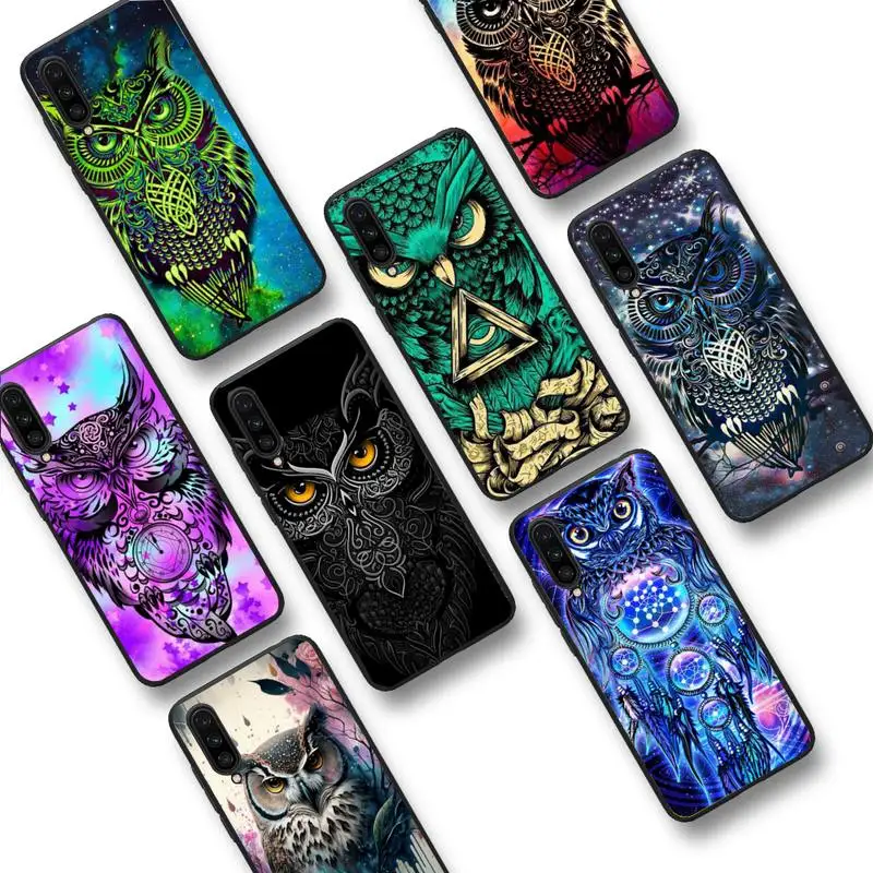 

RuiCaiCa Animal Owl Phone Case For Xiaomi mi 9 mi8 F1 9SE 10lite note 10lite Mi 8lite Coque for xiaomi mi 5x