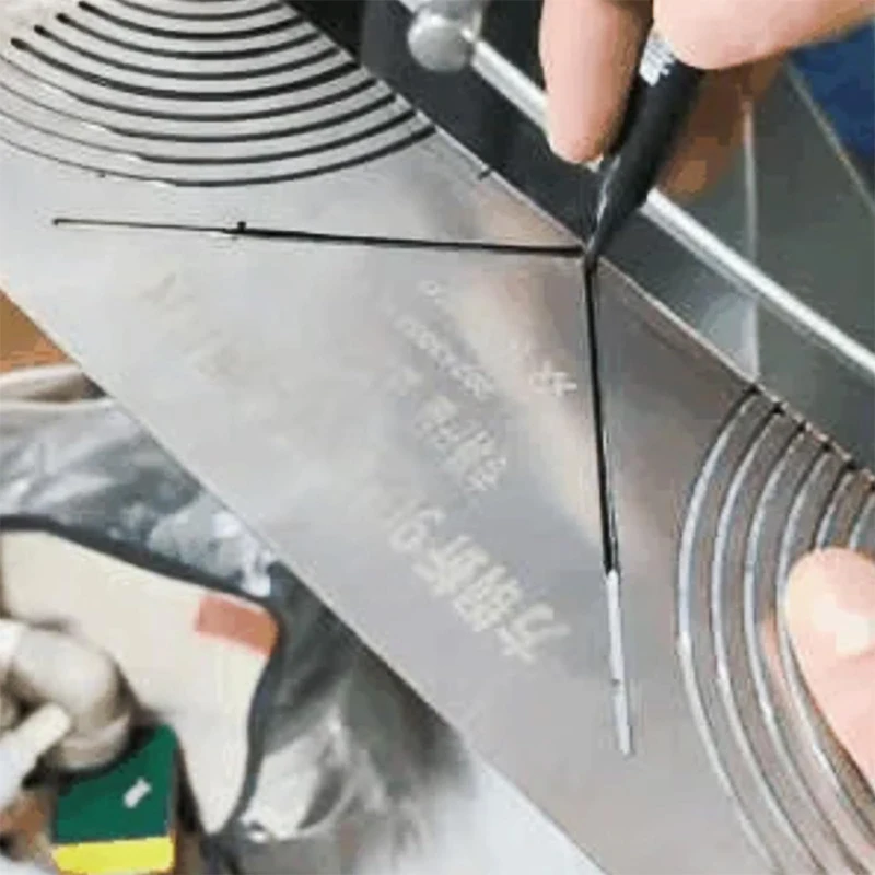 Многофункциональная прецизионная линейка для измерения угла из алюминиевого