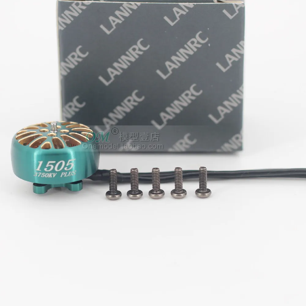 1/2/4 шт. LANNRC 1505 2650kv 4-6S 3750kv / 3-4S Lipo бесщеточный двигатель 1 5 мм вал 12x12 для