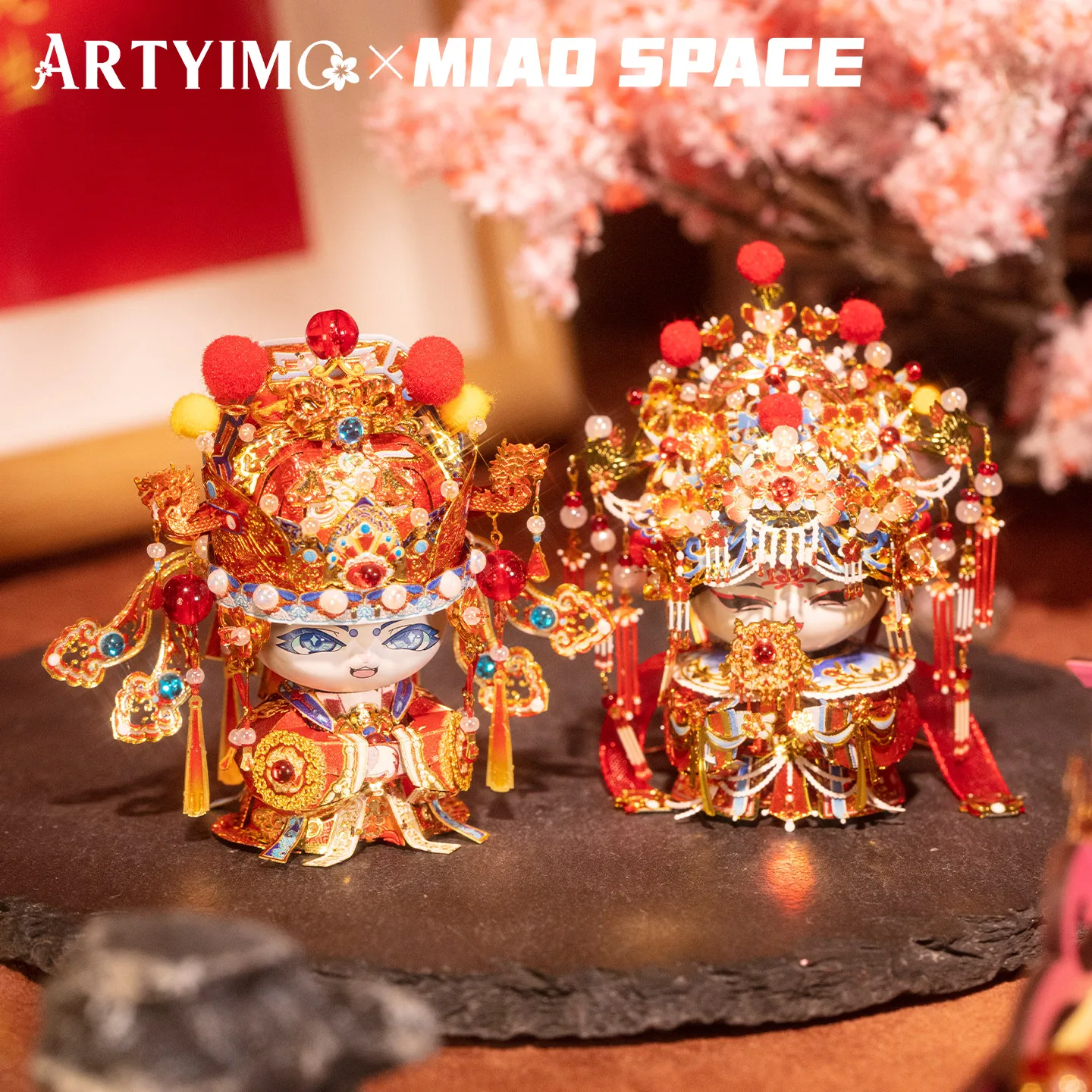Фото ARTYIMO Moon Glow Star Treasure Cat 3D металлическая модель-головоломка для самостоятельной сборки, подарок на Рождество, Хэллоуин, день рождения, развивающая игрушка №1