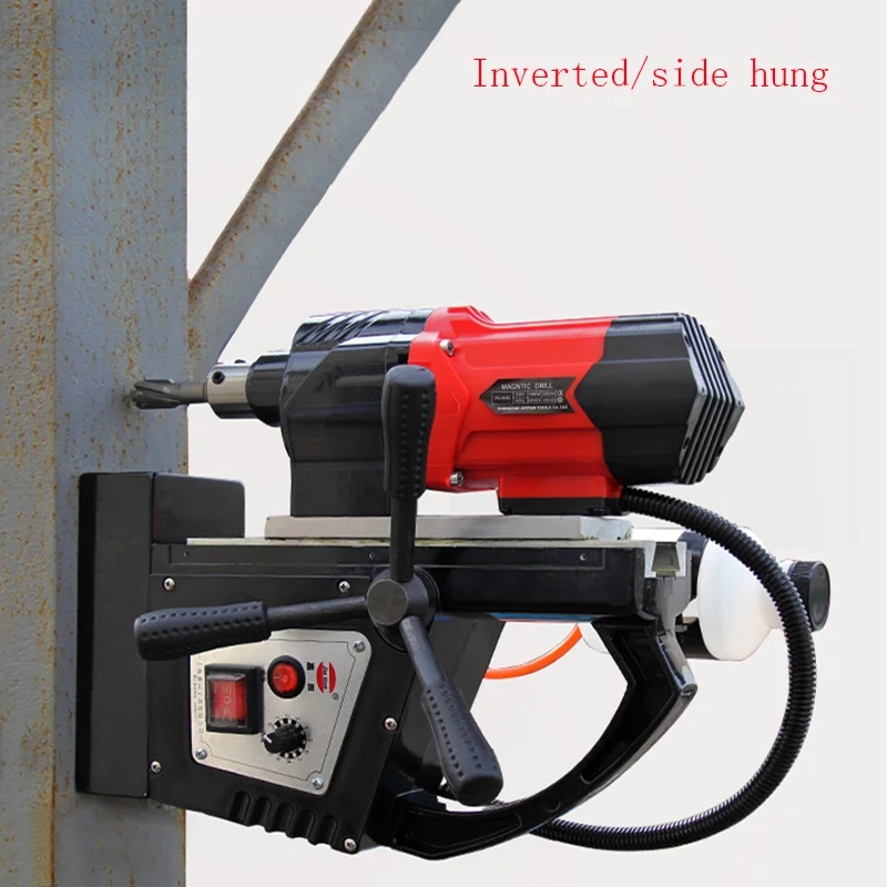 

Magnetic drill 220V Multi-functional Magnetic Drill Portable Bench Drill Core Drill Stepless Speed 0-650rpm