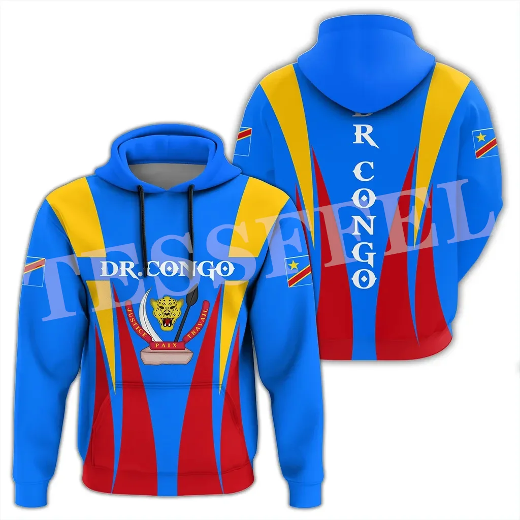 

NewFashion Africa Country Congo Leopard Flag Tribel Tattoo Retro Tracksuit Harajuku 3DPrint Unisex Casual Funny Jacket Hoodies X