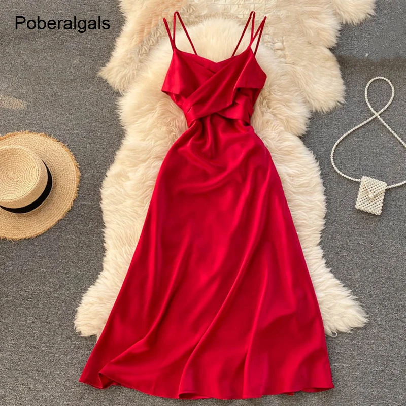 Женское праздничное платье с лямкой на шее, элегантное праздничное длинное платье с поясом, винтажное офисное платье с бантом, лето 2022