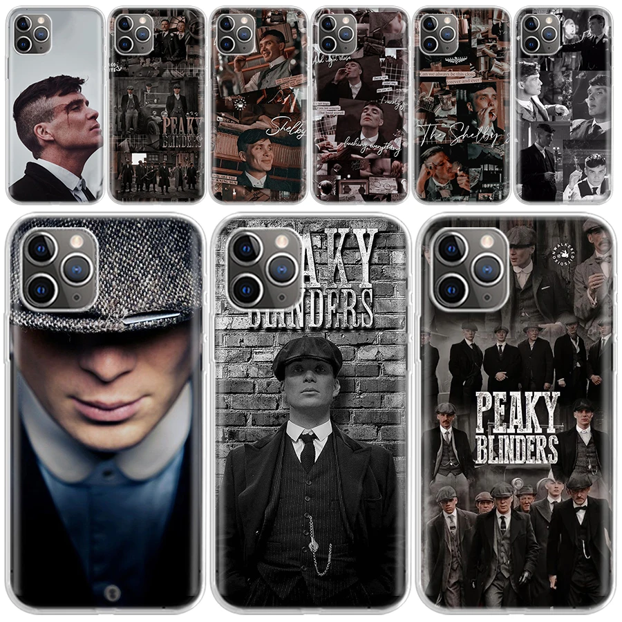 

Peaky Blinders Thomas Shelby Phone Case for iPhone 13 Pro 12 Mini 11 Max X XS XR 7 Plus 8 6 6S Apple SE 2020 5 5S Pattern Silico