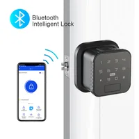 Smart Locks Bluetooth Biometric Fingerprint Door Lock Electronic Intelligent Password Keyless Unlock Entry Spherical Indoor Lock