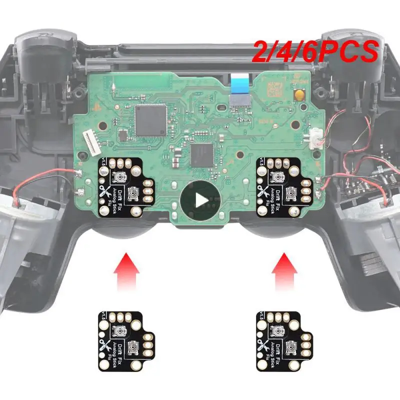 

2/4/6PCS Universal Gamepad Joystick Drift Repair Board For Ps5 One Analog Stick Drift Fix Mod For Ps5 Accessory