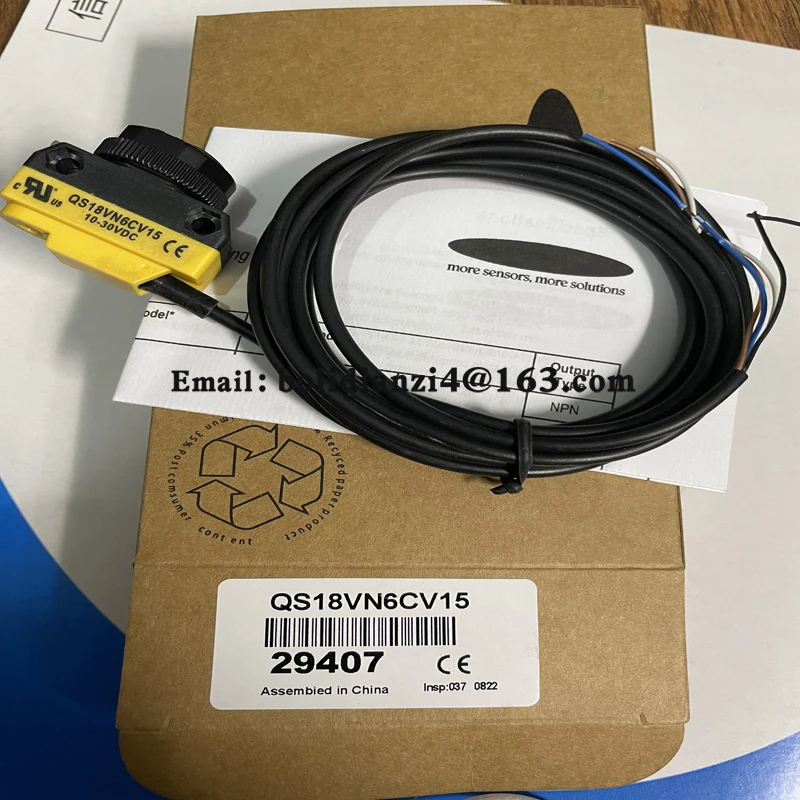 Новый датчик для фотоэлектрического переключателя QS18VN6 QS18VP6 QS18VN6LN QS18VP6FF50 QS18VN6FF50