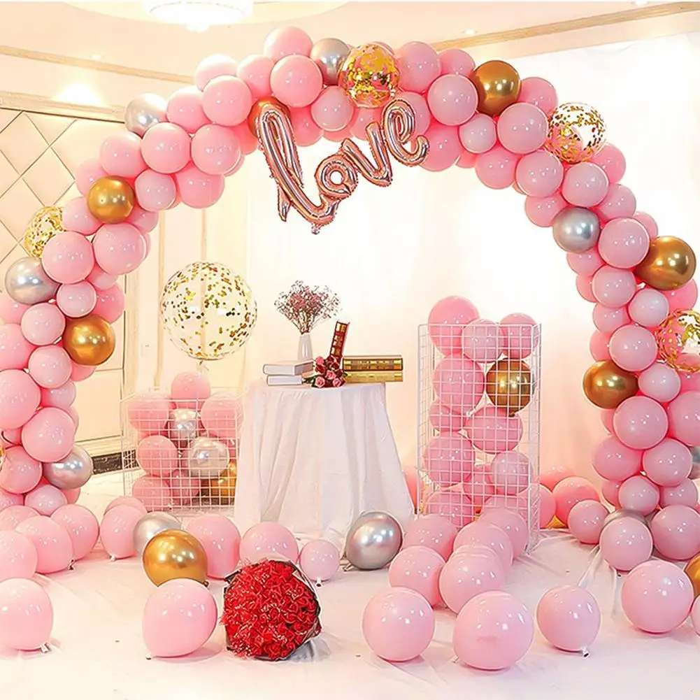 

Arch Shape 1 Set Practical Balloon Stand with Water Fillable Base Garland Balloon Frame Ornamental for Birthday