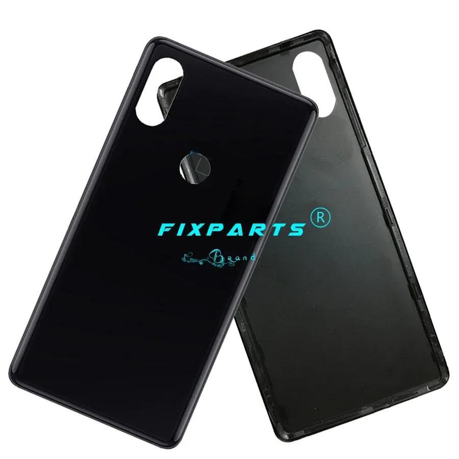 Крышка батарейного отсека для Xiaomi Mi MIX 2 S стеклянная задняя крышка корпуса панель