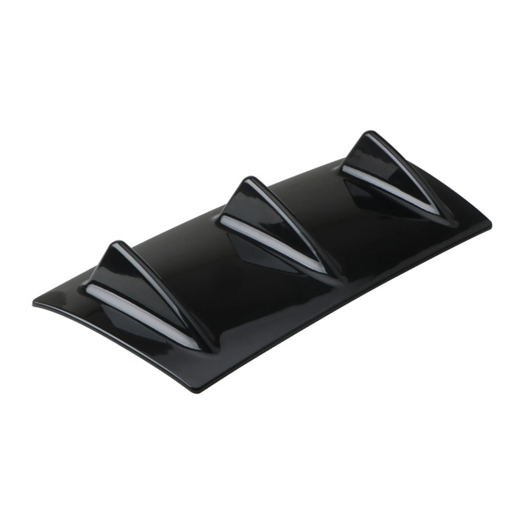 Универсальный Автомобильный задний сплиттер диффузор в виде акулы 3 плавника