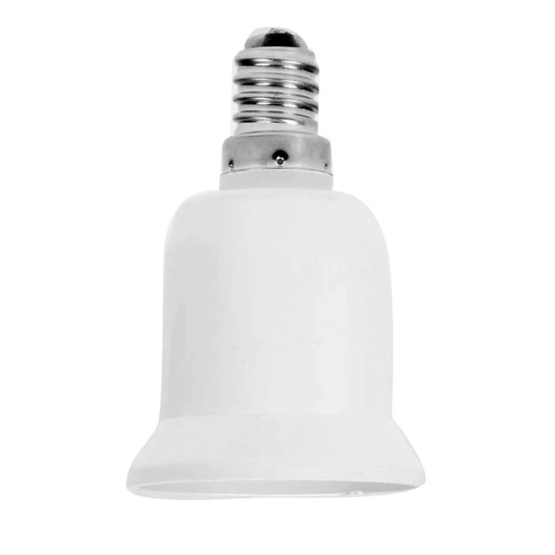 

1PCS E14 To E27 Lamp Bulb Socket Base Holder Converter 110v 220V Light Adapter Conversion Fireproof Home Room Lighting