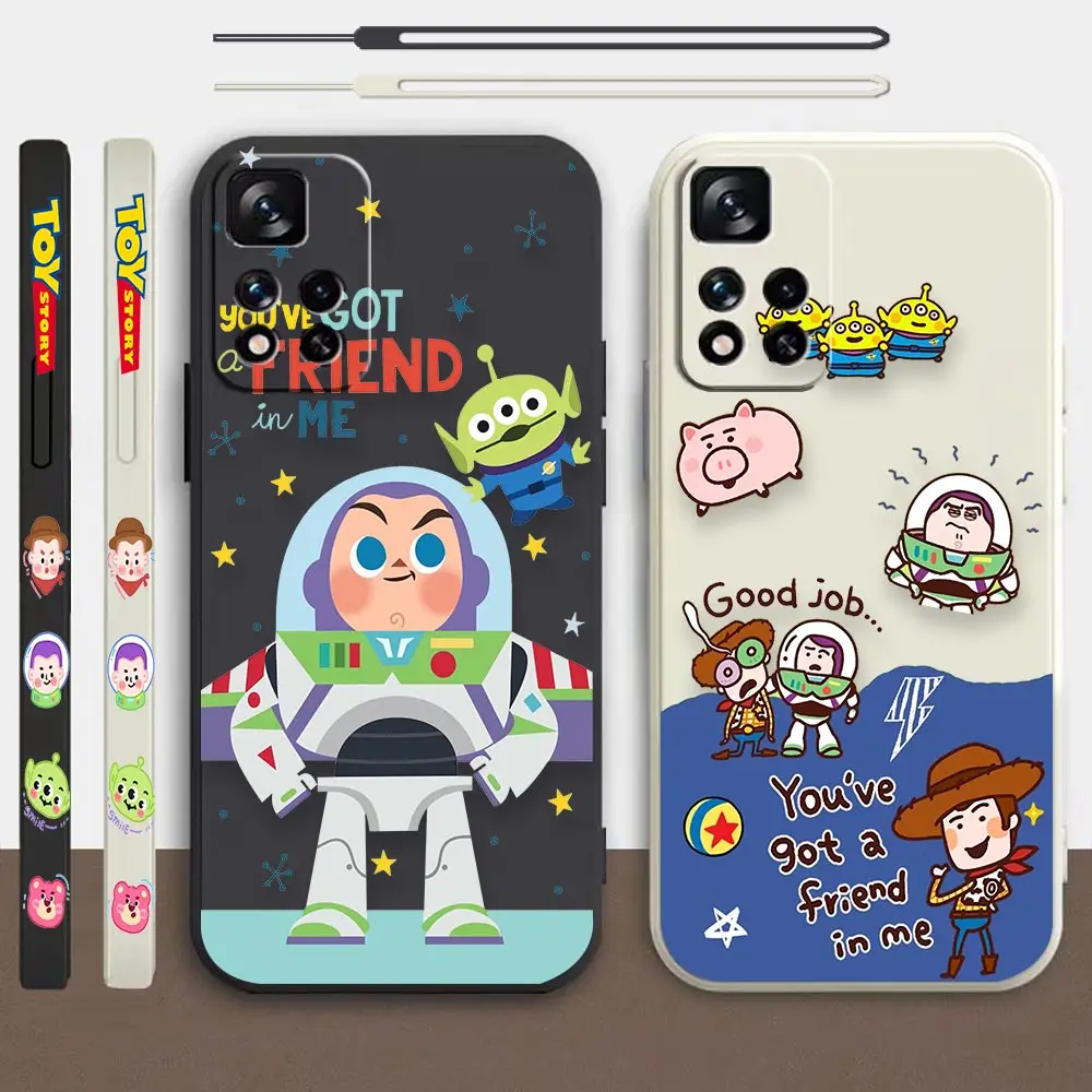 

Anime Toy Story Cartoon Case For Redmi Note 11 11T 11S 10 10T 10S 9 9T 9S 8 7 7S 6 5 4 4X Pro Max Lite 4G 5G Liquid Cover Funda