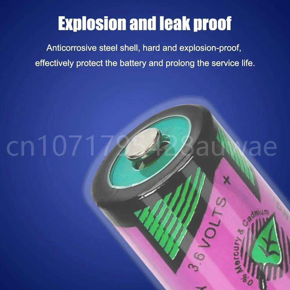 2PCS Original TL-5902 3.6V 1/2AA ER14250 LS14250 SL350 14250 Primary Lithium Battery For PLC Equipment CNC Machine Smoke Alarm