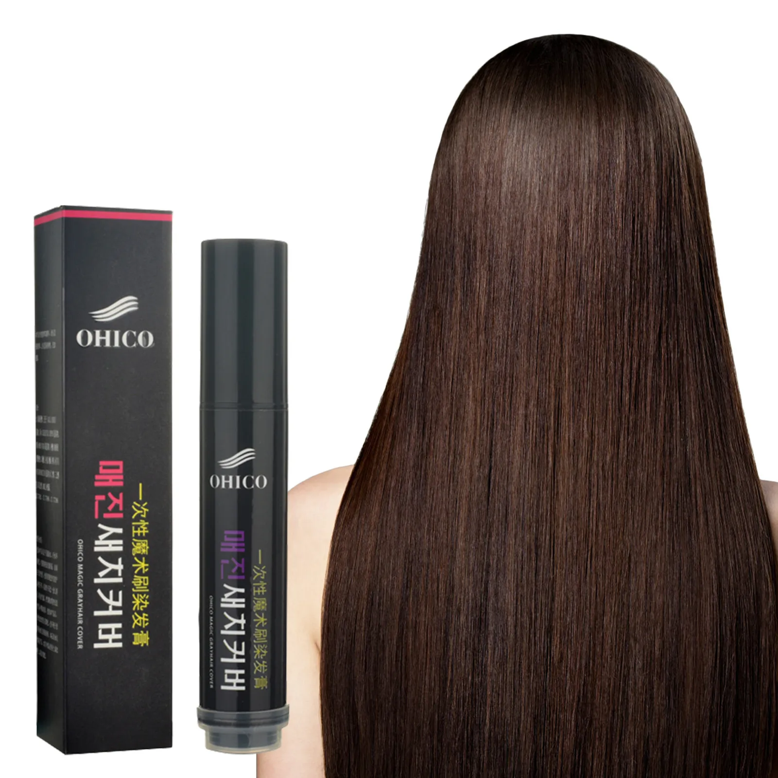 

Hair Color PenColoring Pencil Root Touch Up Hair Coloring Dye For Men Women Girls Parents Cover Gray White Hair Professional
