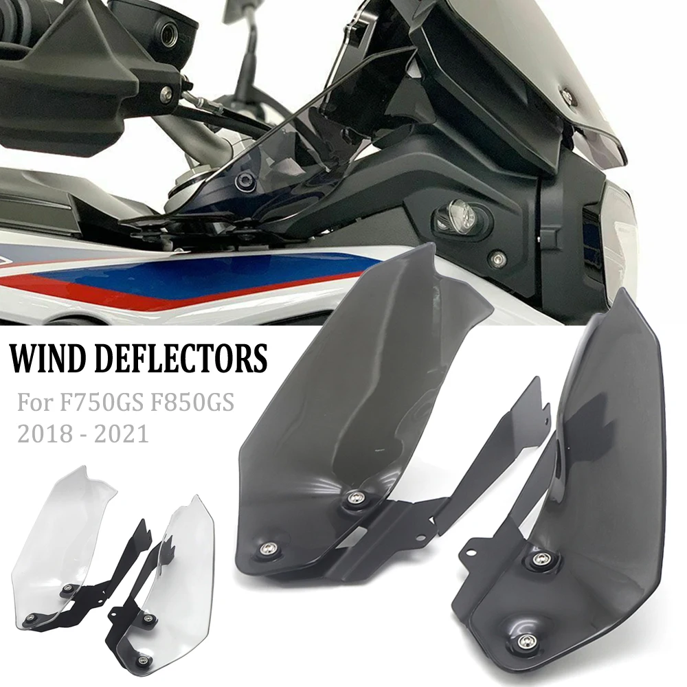 

Motorcycle Side Panels Front Wind Deflector Pair Windshield Windscreen Plate Handguard Cover For BMW F750GS F850GS F 750 850 GS