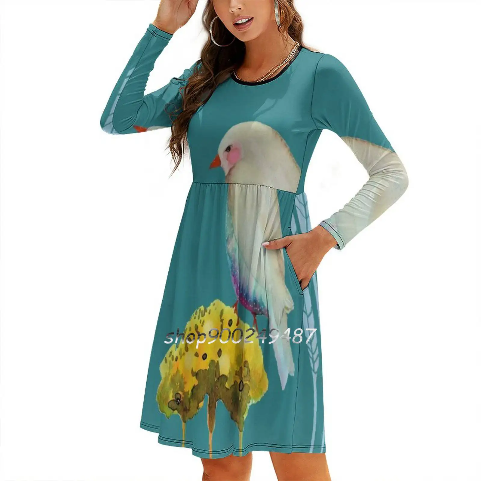 En Chemin сексуальные платья с длинными рукавами для женщин 2022 женское винтажное