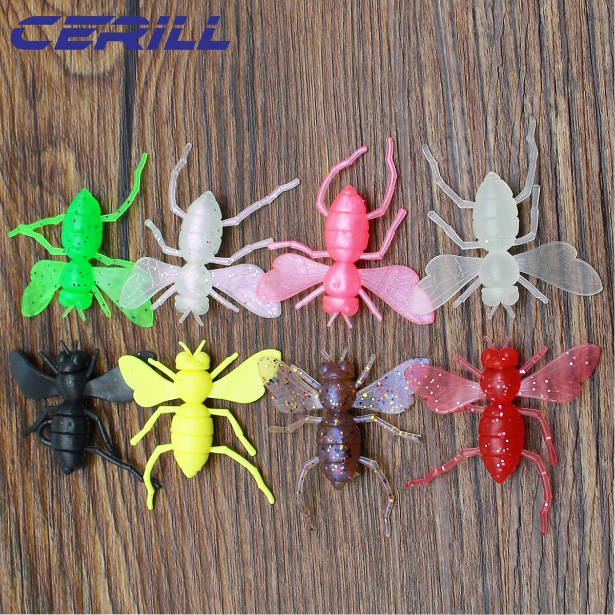 10 шт. мягкая рыболовная приманка 1 5 г