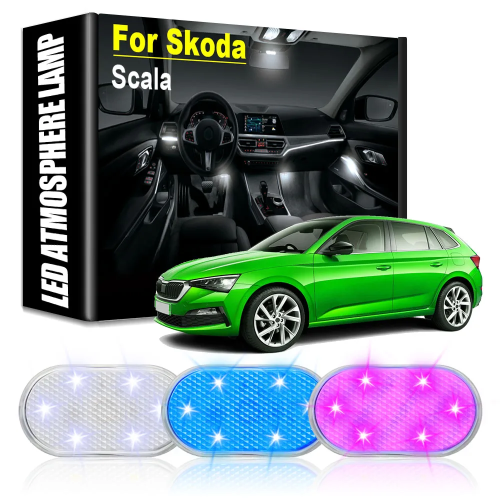 

Car Atmosphere LED Light Reading Light Led Lamps Car Interior Lights Car Accessories Automotive Goods Auto Tools for Skoda Scala