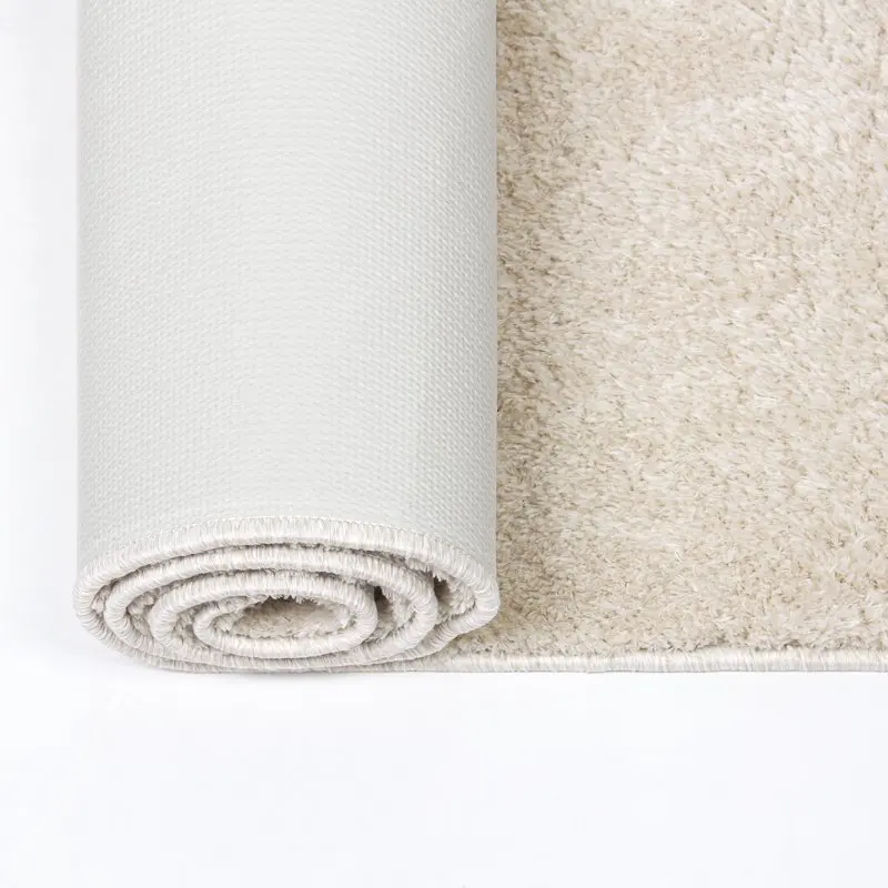 

Fantastically Fluffy, 5' x 7' Ivory Off-White Shag Rug - Perfectly Soft and Comfortable.