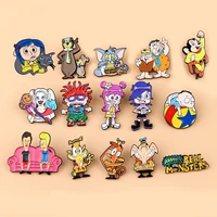 cartoon anime enamel pin brooch for hat funny mouse pins women brooches on clothes badge backpack badge jewelry accessories